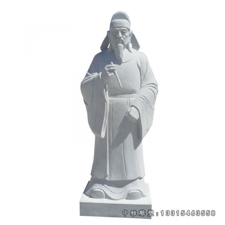 大理石清朝状元 石雕广场古代人物