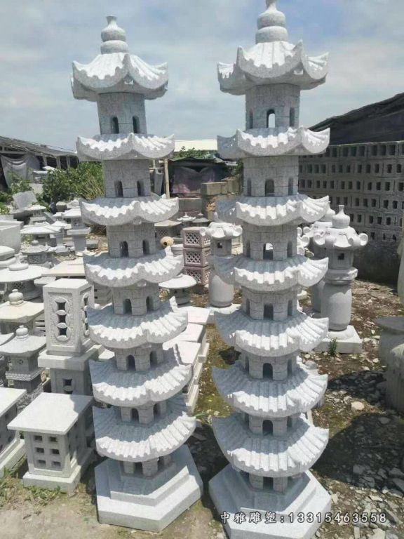 宗教庙宇佛塔石雕