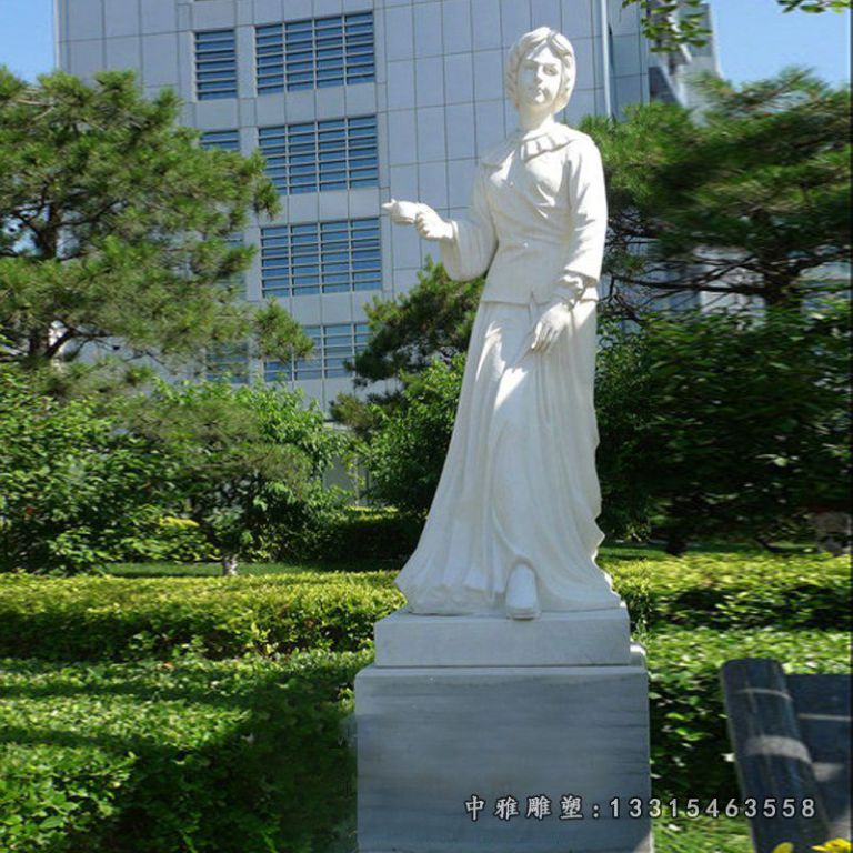 汉白玉南丁格尔石雕