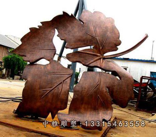 铸铜雕塑铜雕树叶