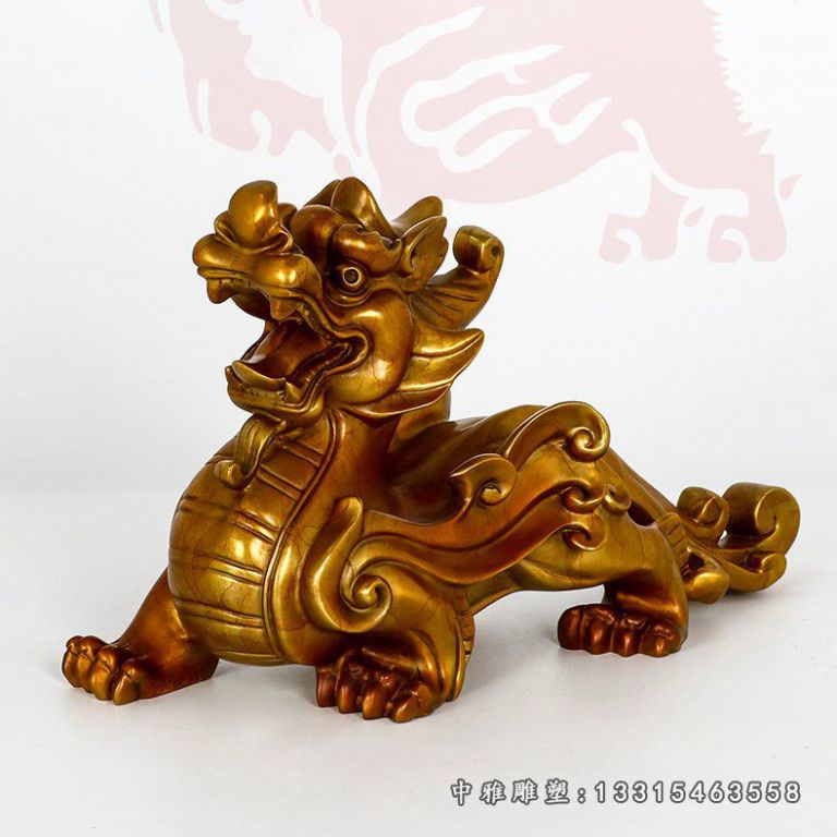 招财神兽貔貅铜雕