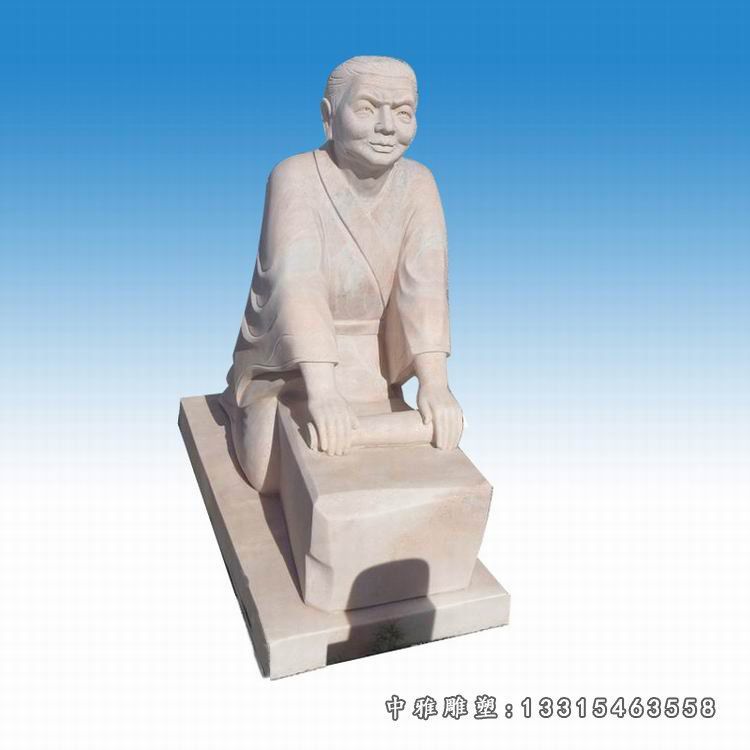 医学家华佗人物石雕