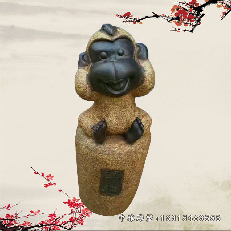 生肖动物狗石雕