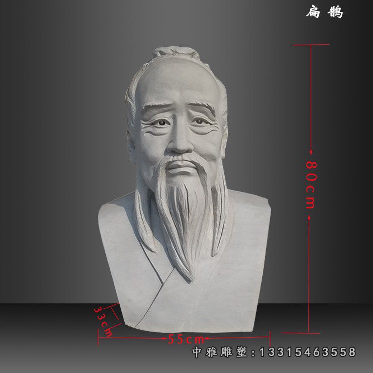 公园扁鹊石雕