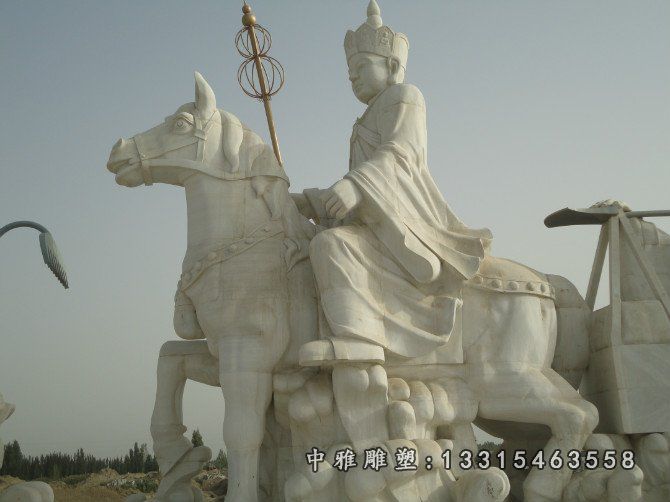 古代西游记人物石雕