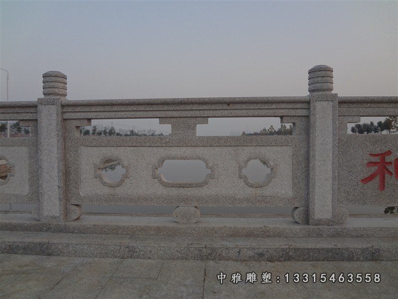 景区河道大理石栏板雕塑
